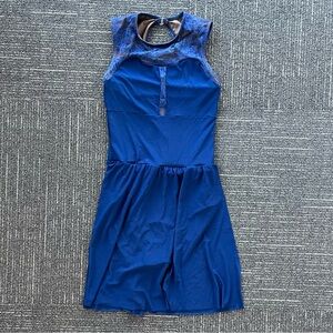 Weissman Blue Lace Dress Dance Costume